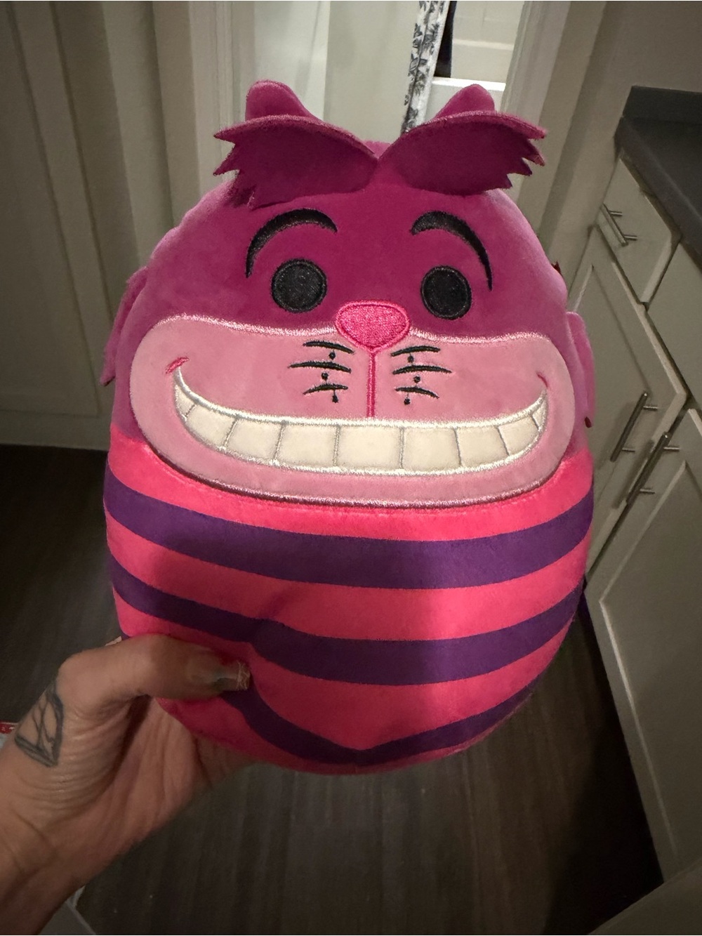 Disney Cheshire Cat Plush Stuffed Animal- Alice in wonderland